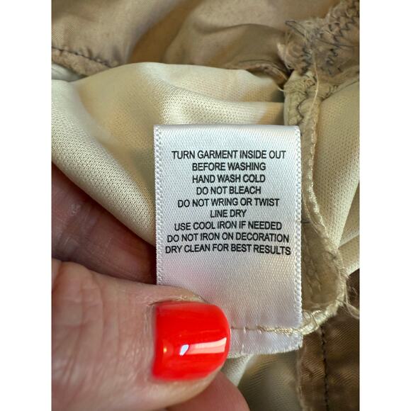 Roxberi Studio Womens XL Boho Crochet Sleeveless Halter Swing Dress Vtg Inspired - Picture 6 of 8